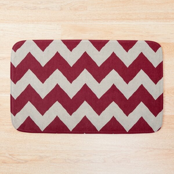 Item preview, Red and White Chevron Pattern designed and sold by africanvisuals.