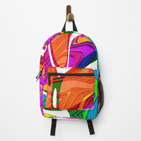 Item preview, Cool Classic Colorful Geometric  Line Pattern / Liquid Psychedelic Art  designed and sold by GuitarZan's.