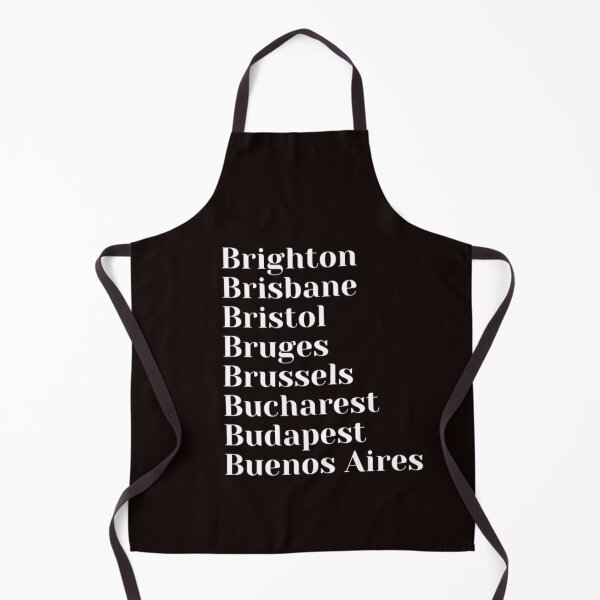 Item preview, Exciting B Cities To Discover designed and sold by Art With Impact – Statement Art & Apparel for Deep Thinkers.