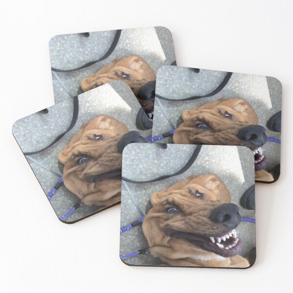 Item preview, Funny Dog Face Smushed Upside Down Doggo designed and sold by LeBebArt.