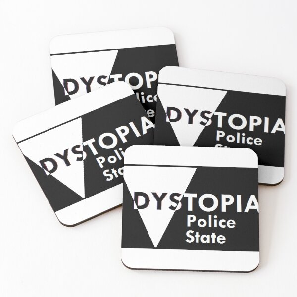 Item preview, Dystopia Police State Victoria black designed and sold by karlosmelb.