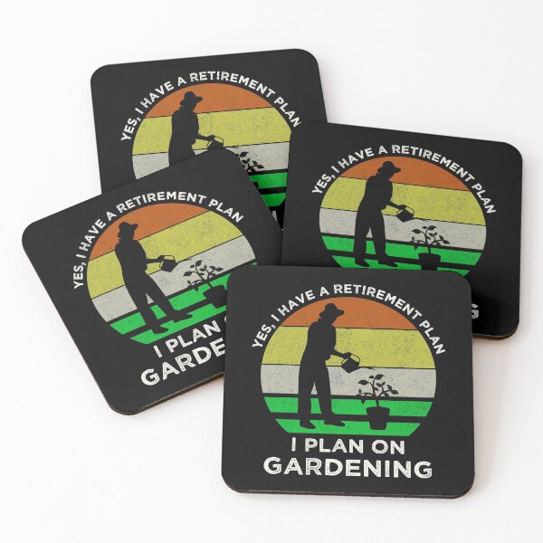 Item preview, Yes, I Have A Retirement Plan. I Plan On Gardening designed and sold by Cat Lady Designs.