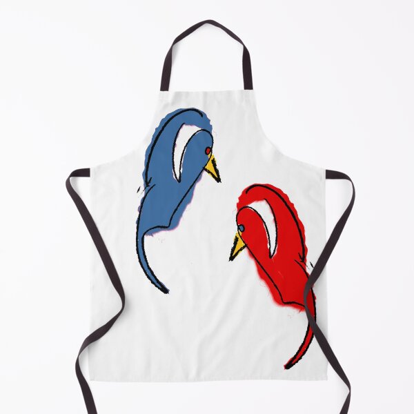 Item preview, Bird red and blue, color designed and sold by NYWA-ART.