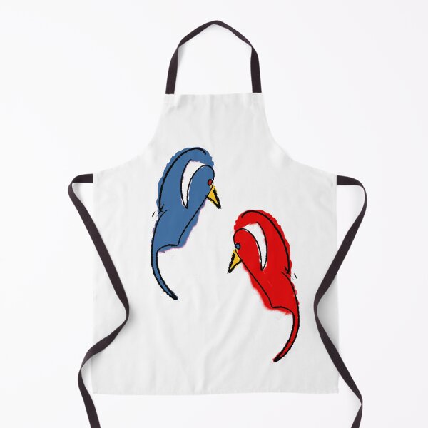 Item preview, Bird red and blue, small designed and sold by NYWA-ART.