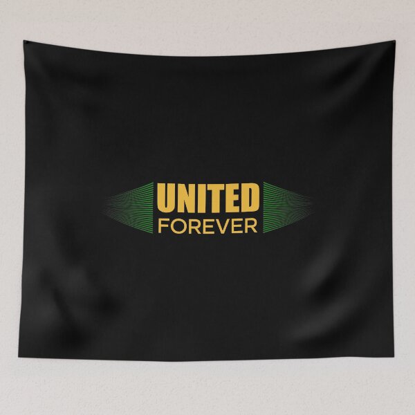 Item preview, United Forever in Man Utd Green and Gold Colours designed and sold by UnitedForever.