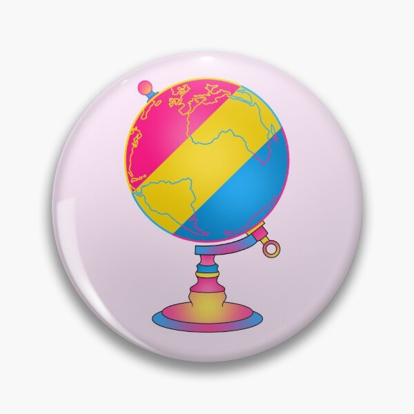 Item preview, Pansexual Pride Globe designed and sold by KevyGrayce.