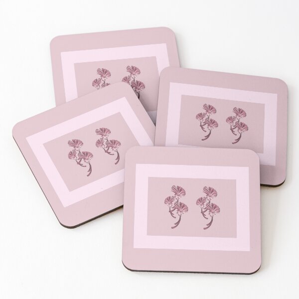 Item preview, Shades of pink with a beautiful twin flower design  designed and sold by PetaJaneHome.