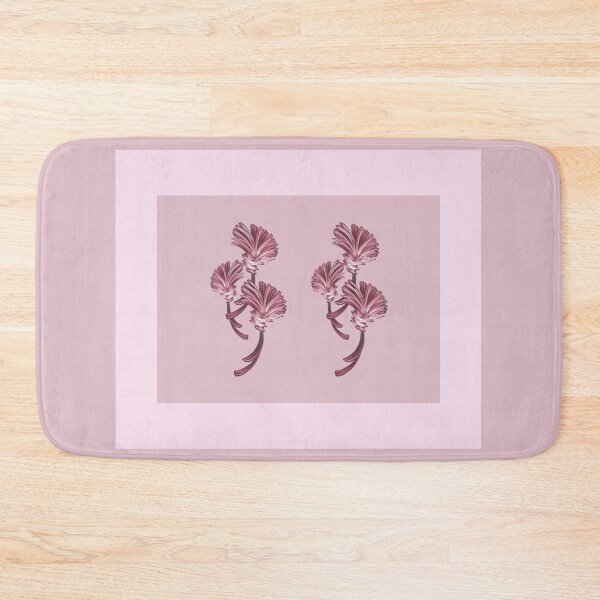 Item preview, Shades of pink with a beautiful twin flower design  designed and sold by PetaJaneHome.