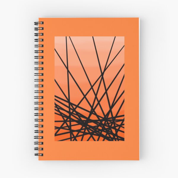 Item preview, Abstract Orange Lines designed and sold by kenzikreations.
