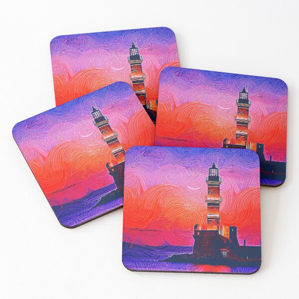 Item preview, Lighthouse at Sunset designed and sold by ABDULKARIM SEIDI.