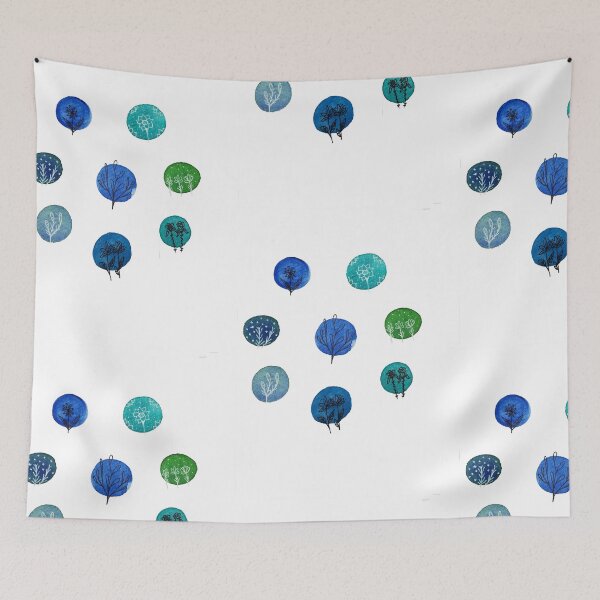 Item preview, Flores de acuarela minimalistas designed and sold by Oceanwaves-06.