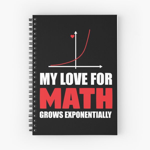 Item preview, My Love For Math Grows Exponentially designed and sold by Michaeljmurr.