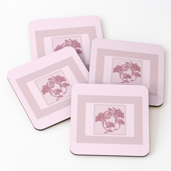 Item preview, Shades of pink with a beautiful central floral design  designed and sold by PetaJaneHome.