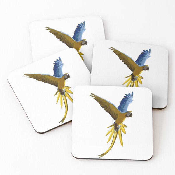 Item preview, Blue and Yellow Macaw designed and sold by ByMoss.