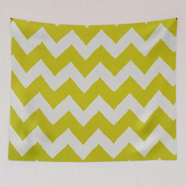 Item preview, Yellow and White Chevron Zig zag Pattern designed and sold by africanvisuals.