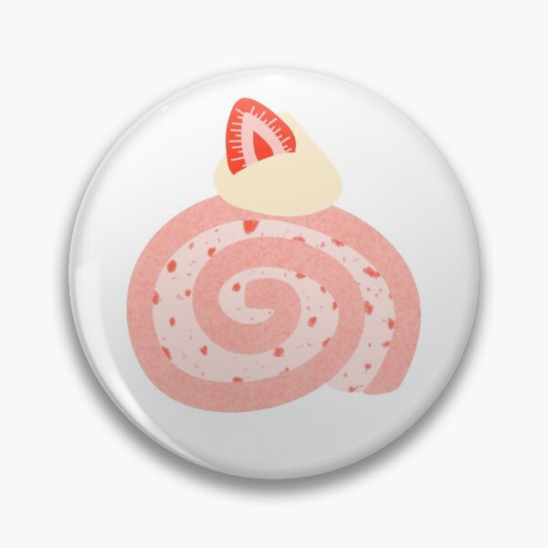 Item preview, Strawberry Roll Cake by LittleByrdSTU designed and sold by Martie Mart.