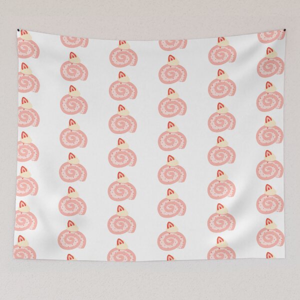 Item preview, Strawberry Roll Cake by LittleByrdSTU designed and sold by Martie Mart.