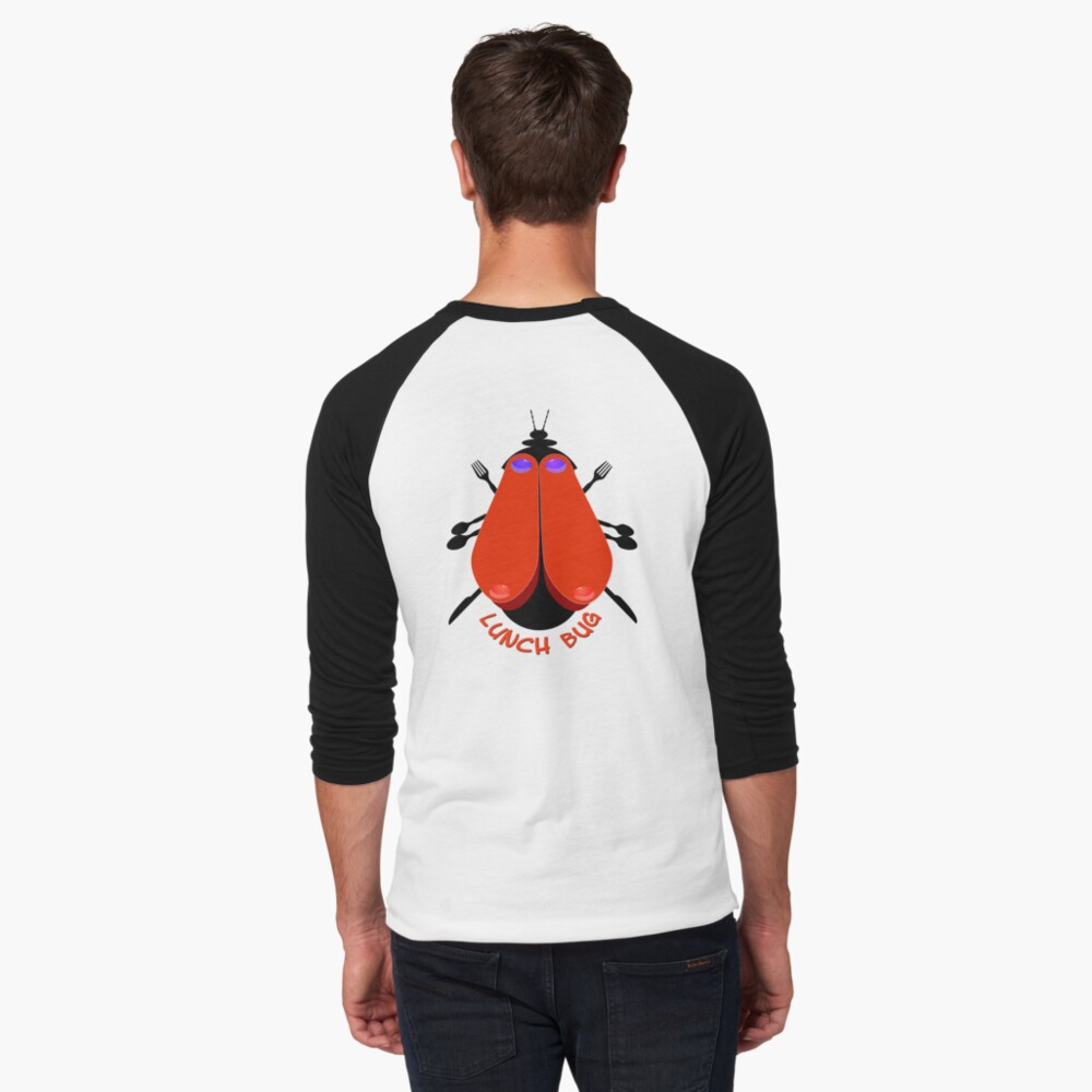 Item preview, Baseball ¾ Sleeve T-Shirt designed and sold by Avalinart.
