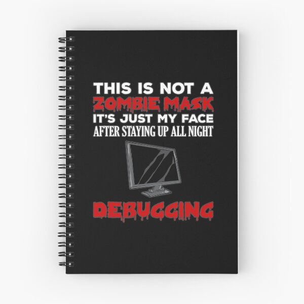 Item preview, Zombie Programmer Debugging Halloween designed and sold by DeesDeesigns.