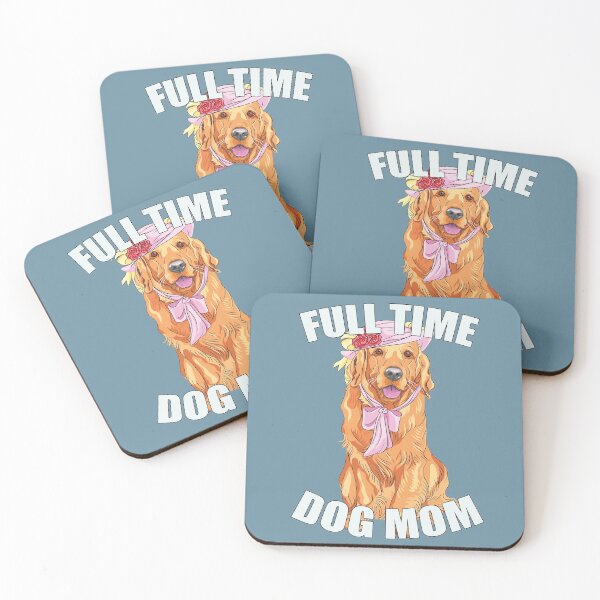 Item preview, Funny  Cute Full Time Golden Retriever Dog Mom designed and sold by EvaWolf.