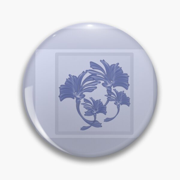 Item preview, Shades of blue with a beautiful central floral design  designed and sold by PetaJaneHome.