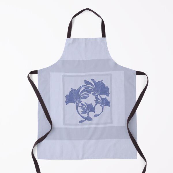 Item preview, Shades of blue with a beautiful central floral design  designed and sold by PetaJaneHome.