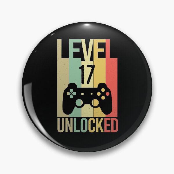 Item preview, Level 17 Unlocked Video Gamer Birthday 17th designed and sold by khaled11591.