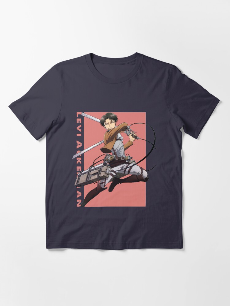 "Levi Ackerman - AOT" T-shirt by shop4fun | Redbubble | aot t-shirts