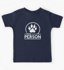 Dog Person Kinder T-Shirt