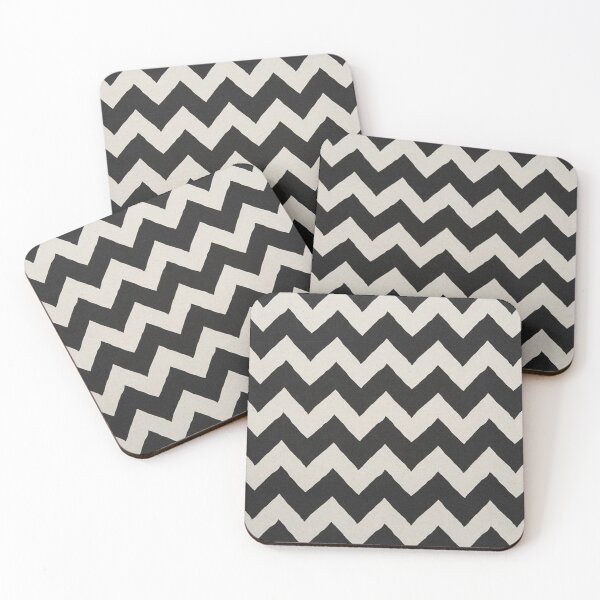 Item preview, Black and White Chevron Zig zag Pattern designed and sold by africanvisuals.
