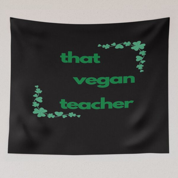 Item preview, THAT VEGAN TEACHER designed and sold by merchfun2.