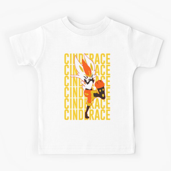 Cinderace (Name BG) Kids T-Shirt