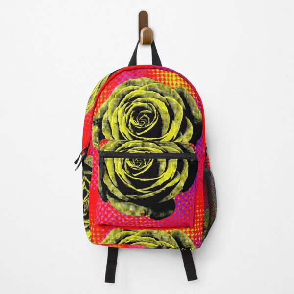 Item preview, Rose, yellow, red, blue, pop art designed and sold by NYWA-ART.
