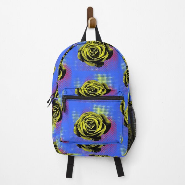 Item preview, Rose, yellow, blue, green, pop art designed and sold by NYWA-ART.