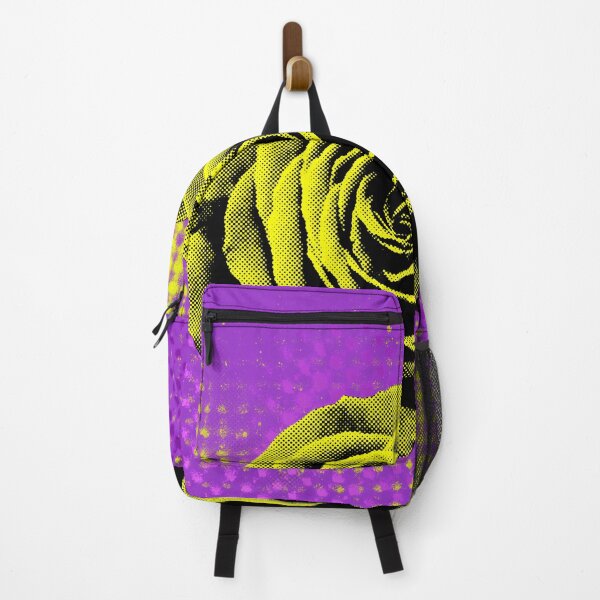 Item preview, Rose, yellow, violet, red, pop art designed and sold by NYWA-ART.