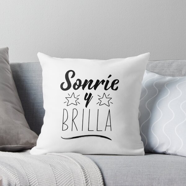 Item preview, Smile and shine - in Spanish. Lettering. Sonrie y brilla. designed and sold by pidzam4e.