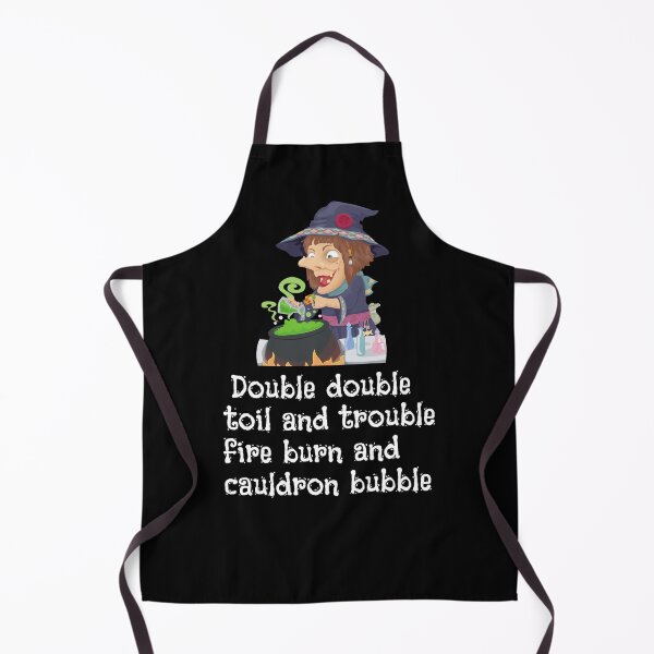Item preview, Double double toil and trouble fire burn and cauldron bubble designed and sold by maryjanekush.