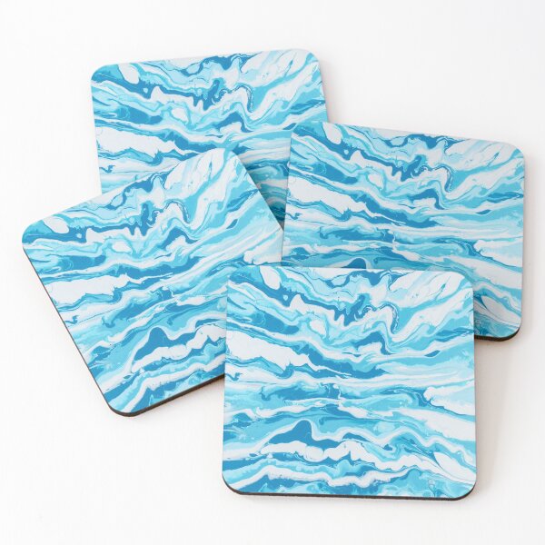 Item preview, blue waves paint designed and sold by SherriMans.