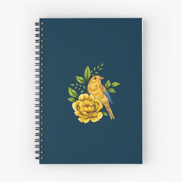 Aperçu de l'œuvre Oiseau et design floral 2 créée et vendue par Karina Negron.