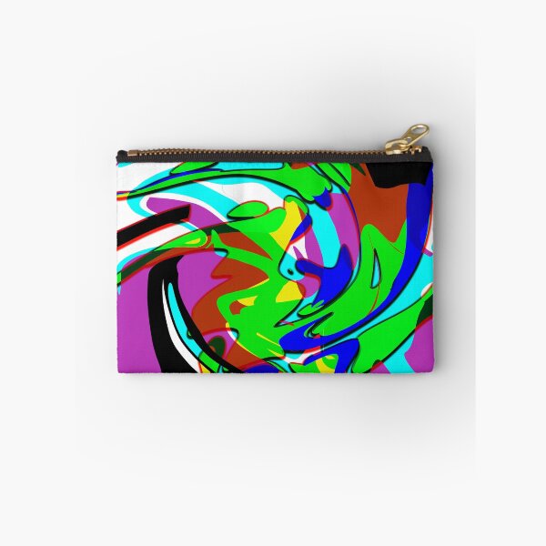 Item preview, Twisted Colorful Geometric  Line Pattern / Liquid Psychedelic Art  designed and sold by GuitarZan's.