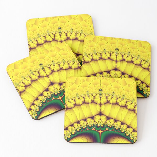 Item preview, Buttercream Sunrise Over The Meadow Fractal Abstract designed and sold by Artist4God.