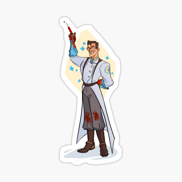 Medic Team Fortress 2  Sticker for Sale by EnoWesker