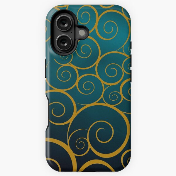 Artikel-Vorschau von Petrol Swirl, designt und verkauft von Piranja Designs.