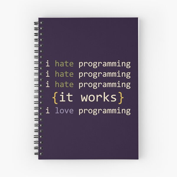 Item preview, I Hate/Love Programming designed and sold by Supreto.