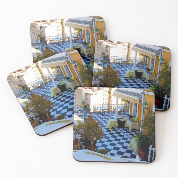 Item preview, Rooftop Cafe. Valparaiso, South America designed and sold by KarenZuk.