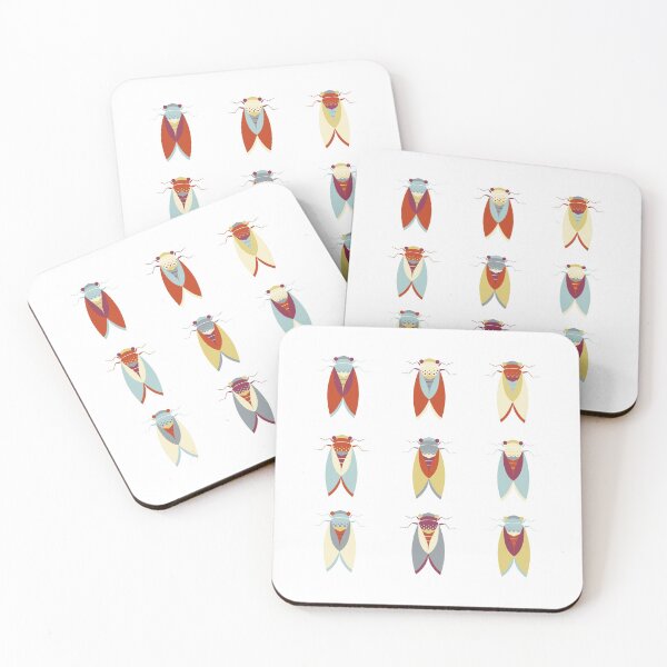 Item preview, Colorful Cicadas designed and sold by shushunya13.