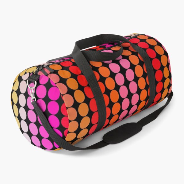 Artikelvorschau, Punkte orange, rot, pink entworfen und verkauft von NYWA-ART.