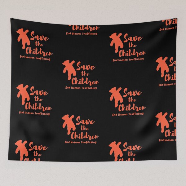 Item preview, Save The Children, Human Trafficking awareness design  designed and sold by BRtisticDesigns.