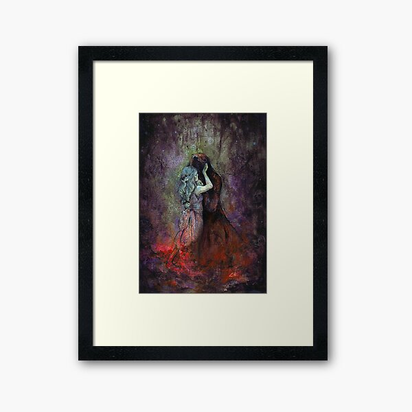 Item preview, Hades and Persephone Underworld Romance Illustration designed and sold by cloudeddreams.