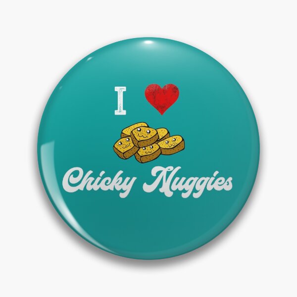 Item preview, I Love Chicky Nuggies Chicken Nuggets Meme Kids Kawaii Food designed and sold by carlhunt99.